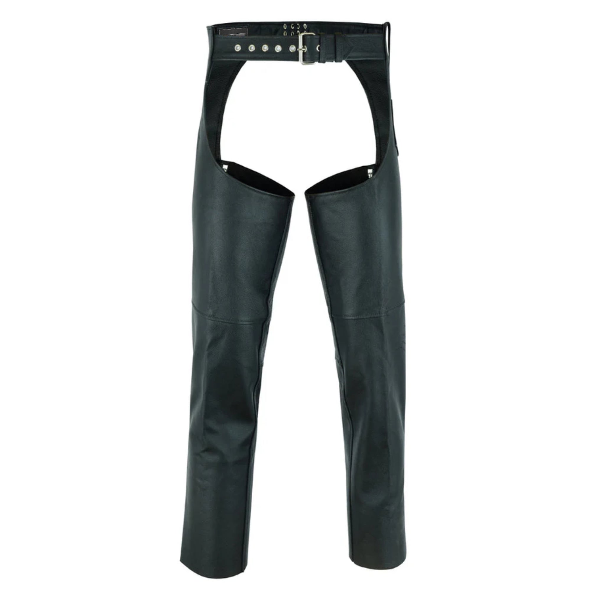 Silver Streak™ Unisex Motorcycle Leather Chaps