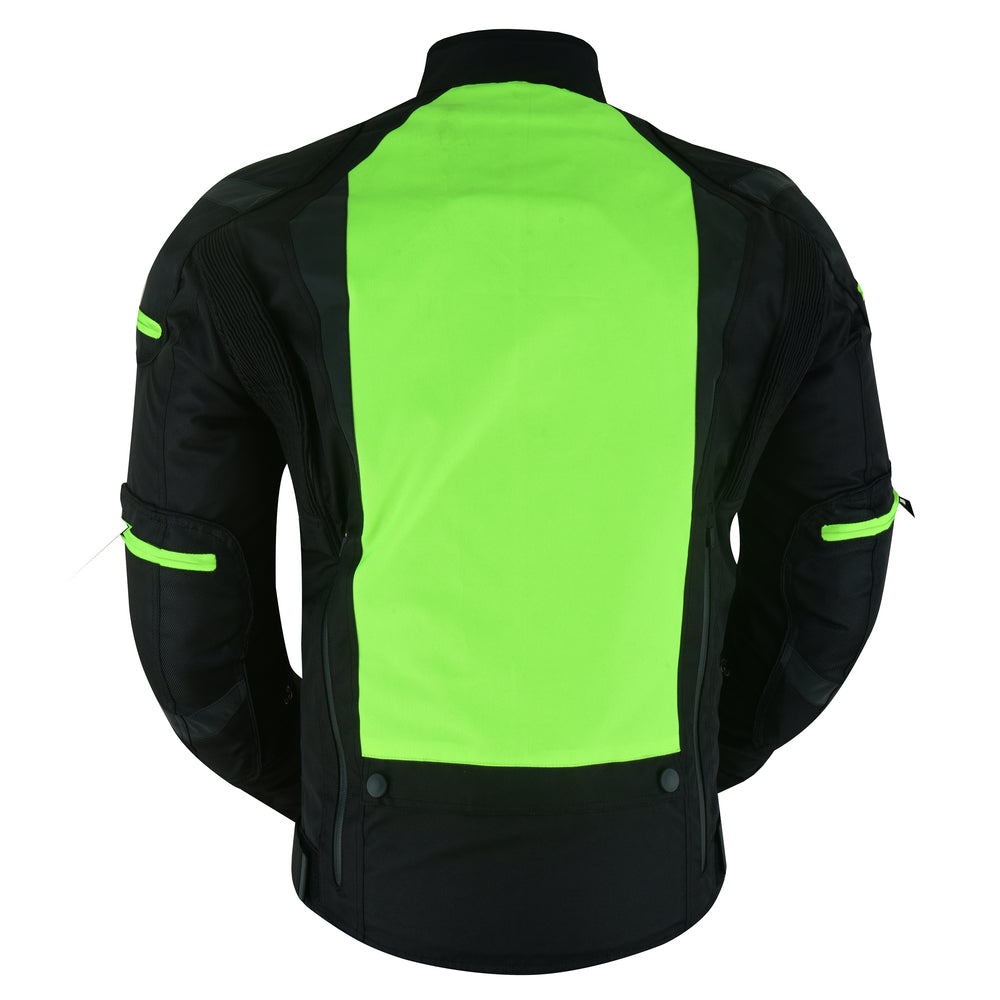 SkylineRogue - Men's Textile Motorcycle Jacket-Mens Textile Motorcycle Jackets-Daniel Smart Mfg - Retail
