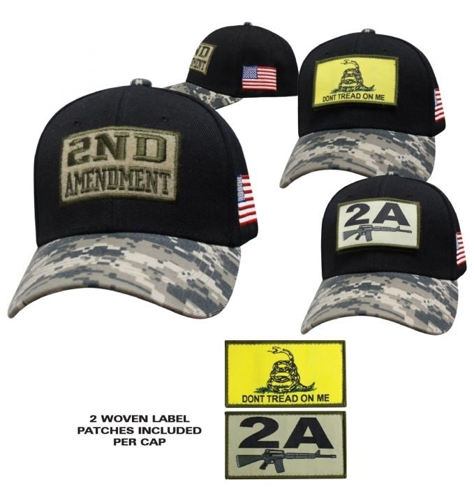 SPBCBDC Patch Base Cap Black Digital Camo-Hats-Daniel Smart Mfg - Retail