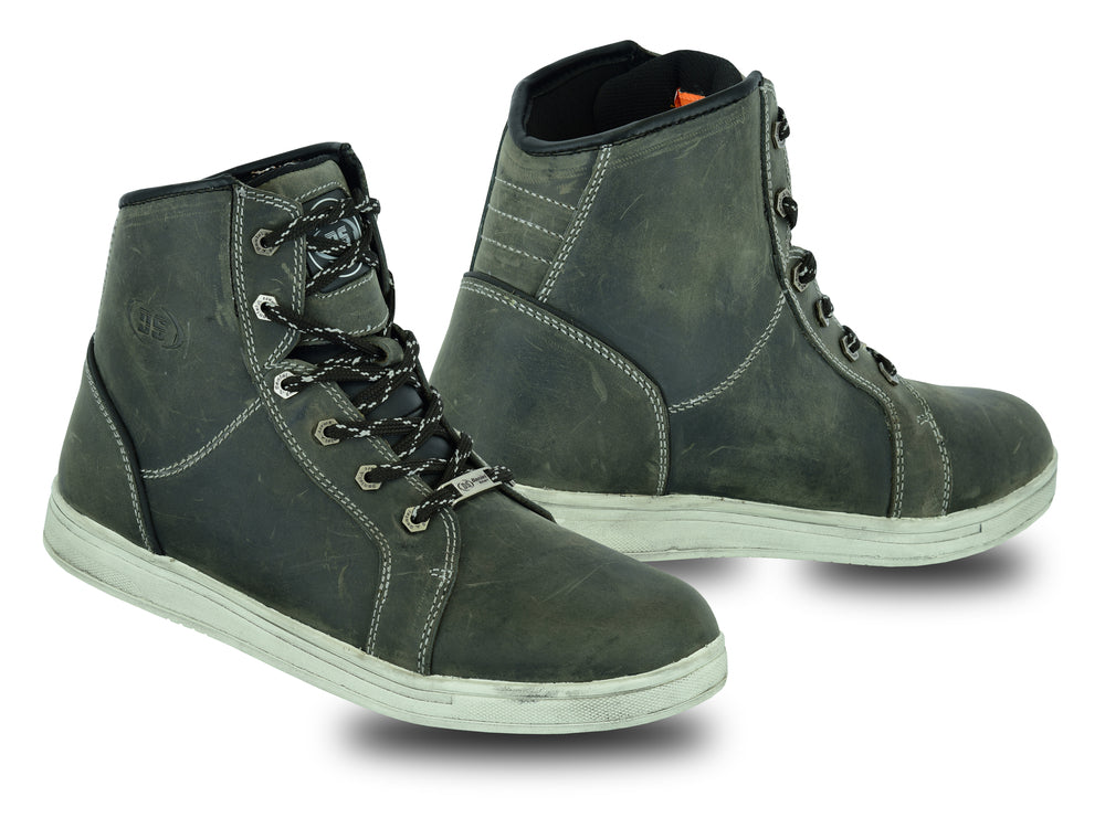 Speed Demon - Men's Leather Motorcycle Boots-Mens Motorcycle Boots-Daniel Smart Mfg - Retail