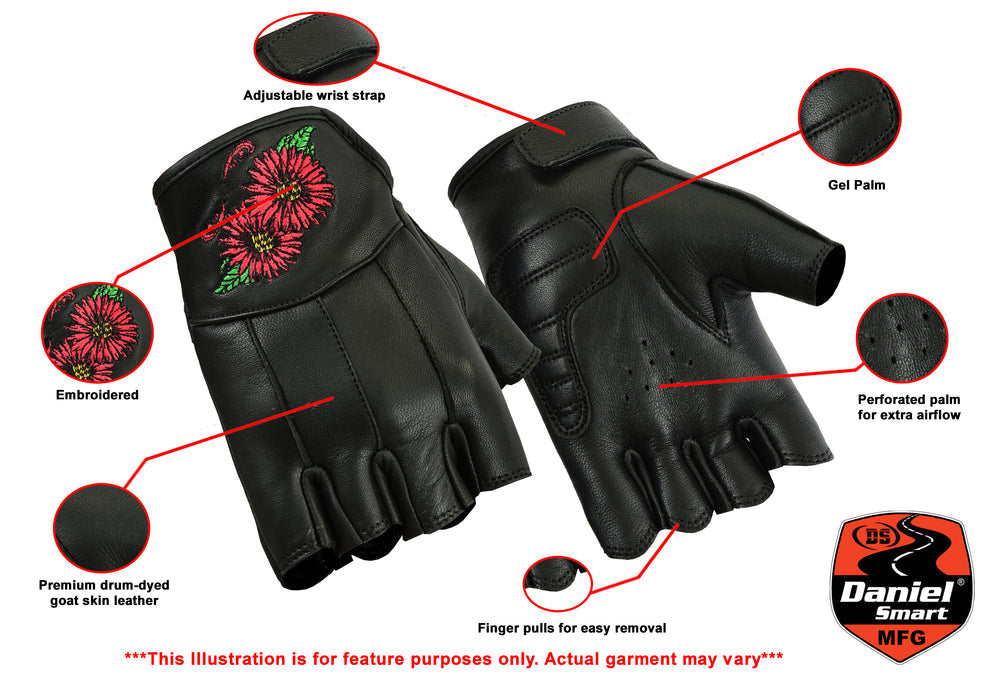 StitchMuse - Women's Fingerless Gloves-Women's Fingerless Gloves-Daniel Smart Mfg - Retail