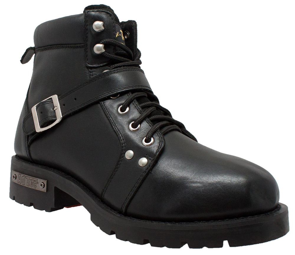 StratoGrip - Men's Leather Motorcycle Boots-Mens Motorcycle Boots-Daniel Smart Mfg - Retail