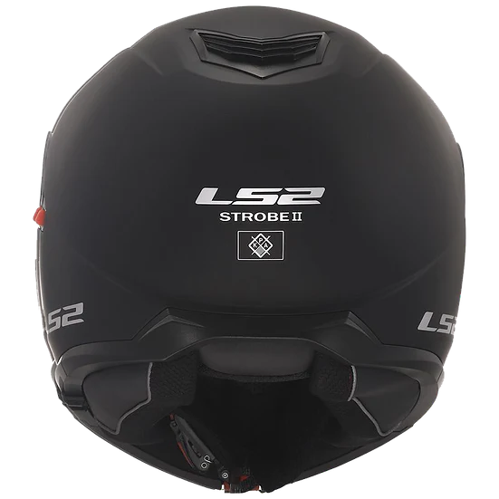 Strobe II Solid Modular Motorcycle Helmet W/ SunShield Matte Black-Daniel Smart Mfg - Retail