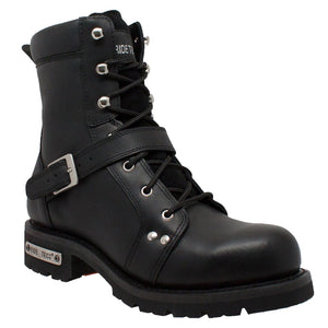 Stryker - Men's Leather Motorcycle Boots-Mens Motorcycle Boots-Daniel Smart Mfg - Retail