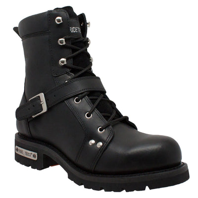 Stryker - Men's Leather Motorcycle Boots-Mens Motorcycle Boots-Daniel Smart Mfg - Retail