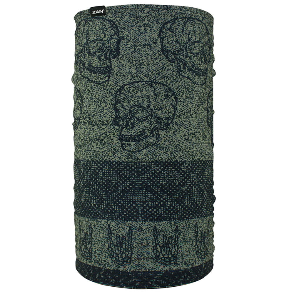 TF123 Motley TubeÂ® Fleece Lined- Skull Fairisle-Daniel Smart Mfg - Retail