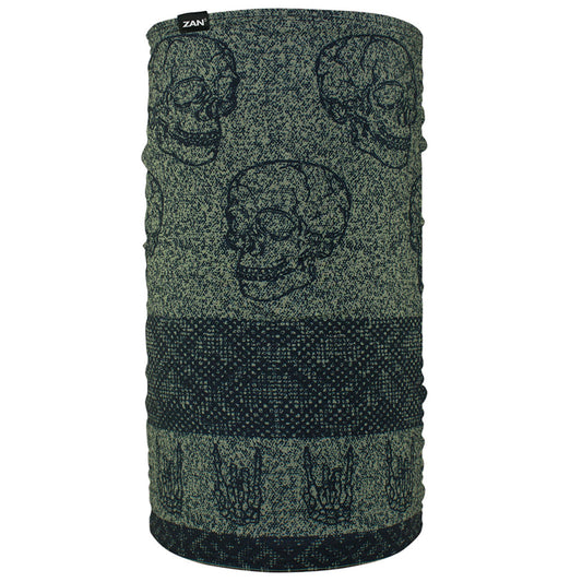 TF123 Motley Tube® Fleece Lined- Skull Fairisle-Daniel Smart Mfg - Retail