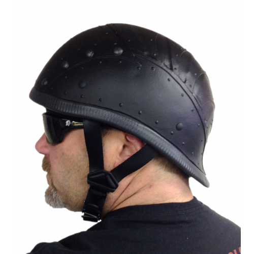 Stealth: Matte Black DOT Half Badass Helmet Stealth: Matte Black DOT Half Badass Helmet