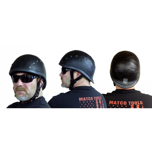 badass black motorcycle helmet SMALL
