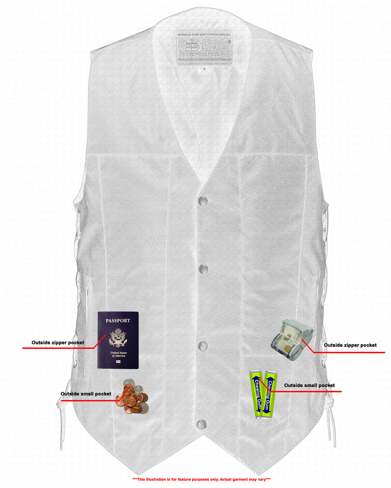 Thrillseeker - Men's Textile Vest-Mens Textile Vests-Daniel Smart Mfg - Retail