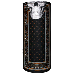 TL197 Motley Tube®, SportFlex(tm) Series- Black & Orange Classic Ban-Head/Neck/Sleeve Gear-Daniel Smart Mfg - Retail
