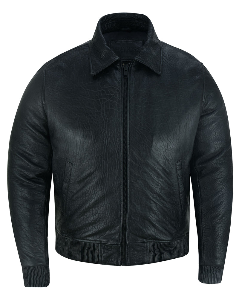 Traveler Men's Fashion Leather Jacket-Daniel Smart Mfg - Retail