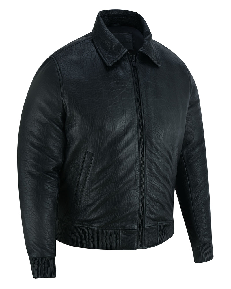 Traveler Men's Fashion Leather Jacket-Daniel Smart Mfg - Retail