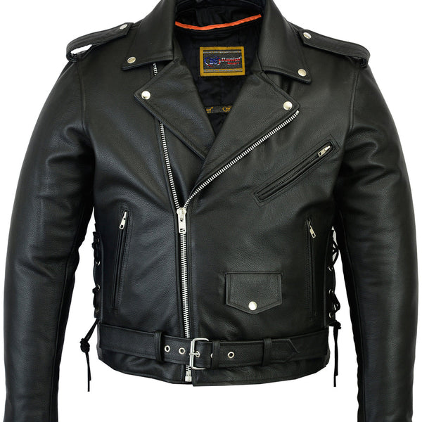 p*i様 short real leather tracker jacket p*i様 short real leather tracker jacket
