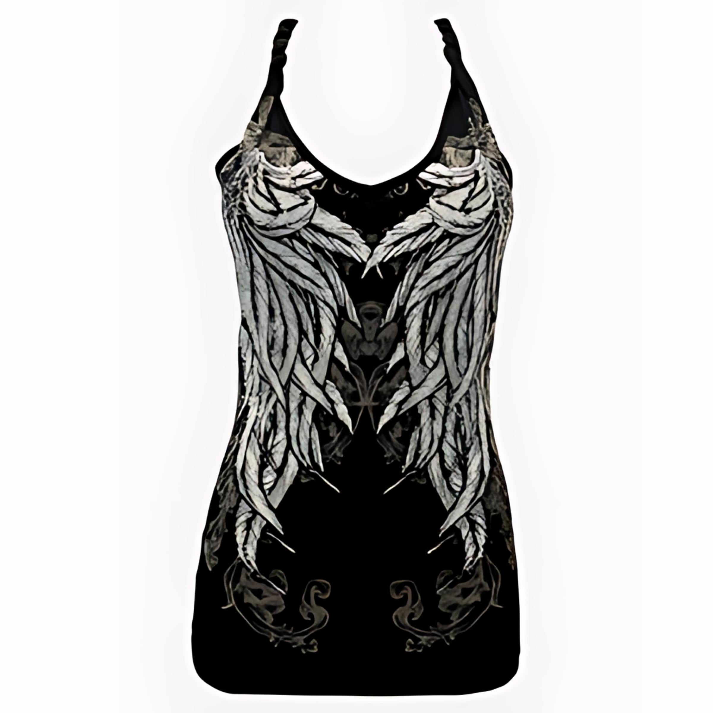 Twist Noir - Women's Tank Top-Womens Shirts-Daniel Smart Mfg - Retail