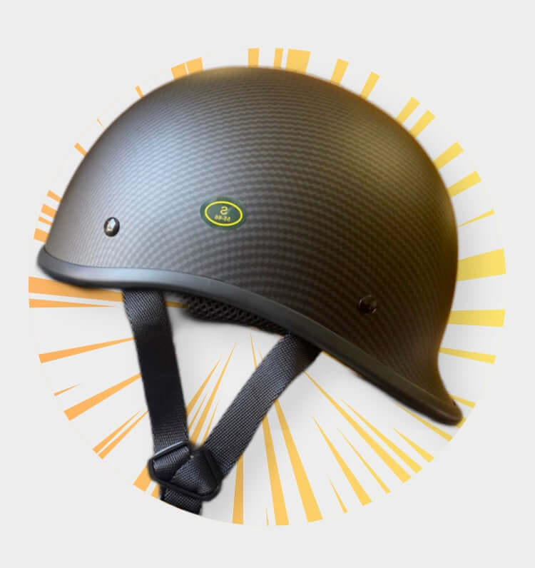 Twister 2.0 with Carbon Fiber Look - Reversible Beanie DOT Helmet-Daniel Smart Mfg - Retail