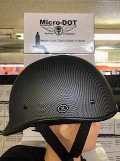 beanie helmets motorcycle Twister Carbon Fiber Look