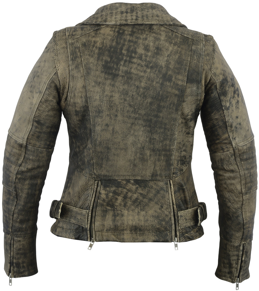 Velvet Vixen - Women's Leather Jacket-Womens Leather Motorcycle Jackets-Daniel Smart Mfg - Retail