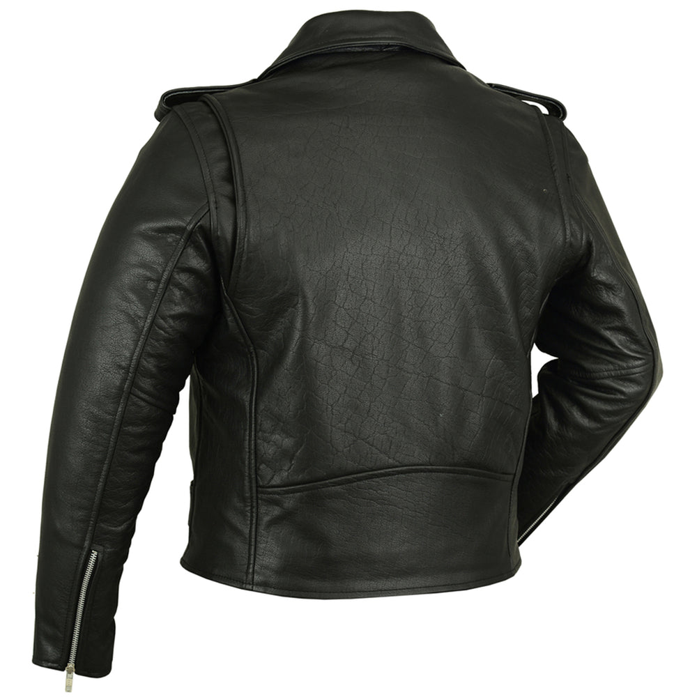 Venom - Men's Leather Motorcycle Jacket-Mens Leather Motorcycle Jackets-Daniel Smart Mfg - Retail