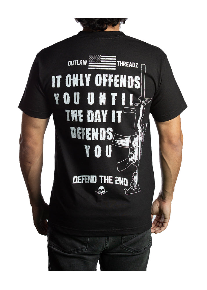 Vigilant Rider - Men's Motorcycle T-shirt-Mens Shirts-Daniel Smart Mfg - Retail