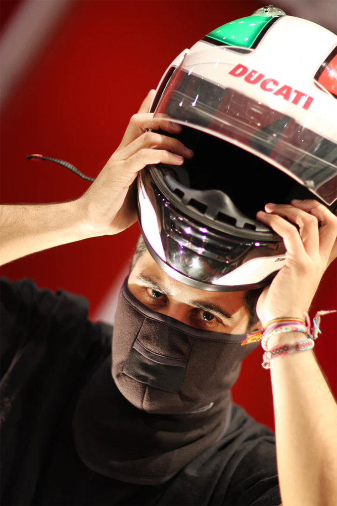 VNG006 StormGear Hanibal Facemask w/ Velcro Closure/ Nose Opening-Head/Neck/Sleeve Gear-Daniel Smart Mfg - Retail