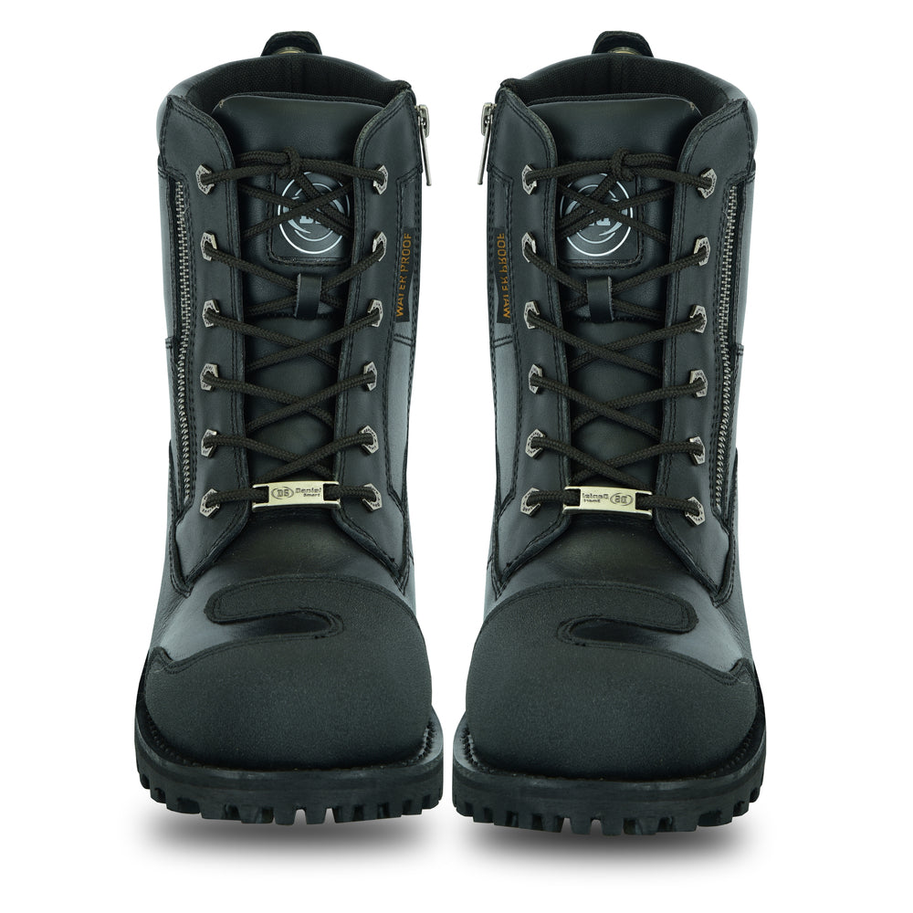 Voltus - Men's Leather Motorcycle Boots-Mens Motorcycle Boots-Daniel Smart Mfg - Retail