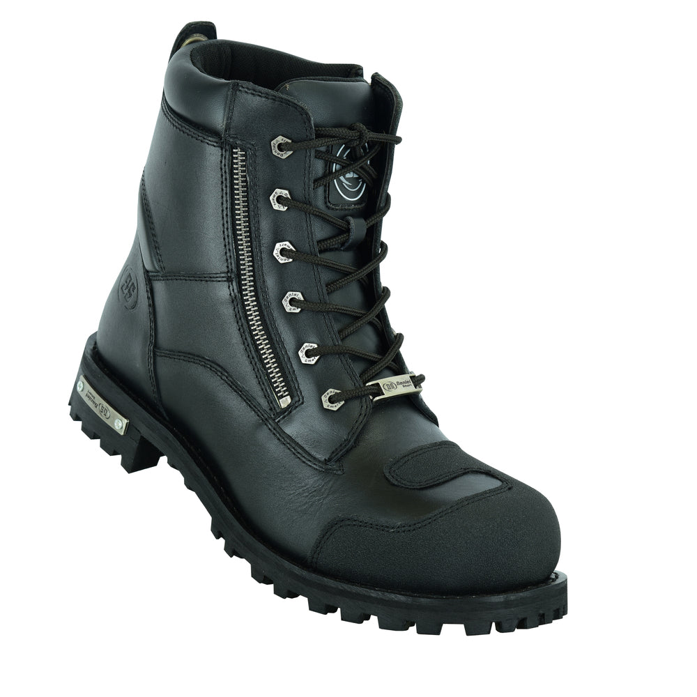 Voltus - Men's Leather Motorcycle Boots-Mens Motorcycle Boots-Daniel Smart Mfg - Retail