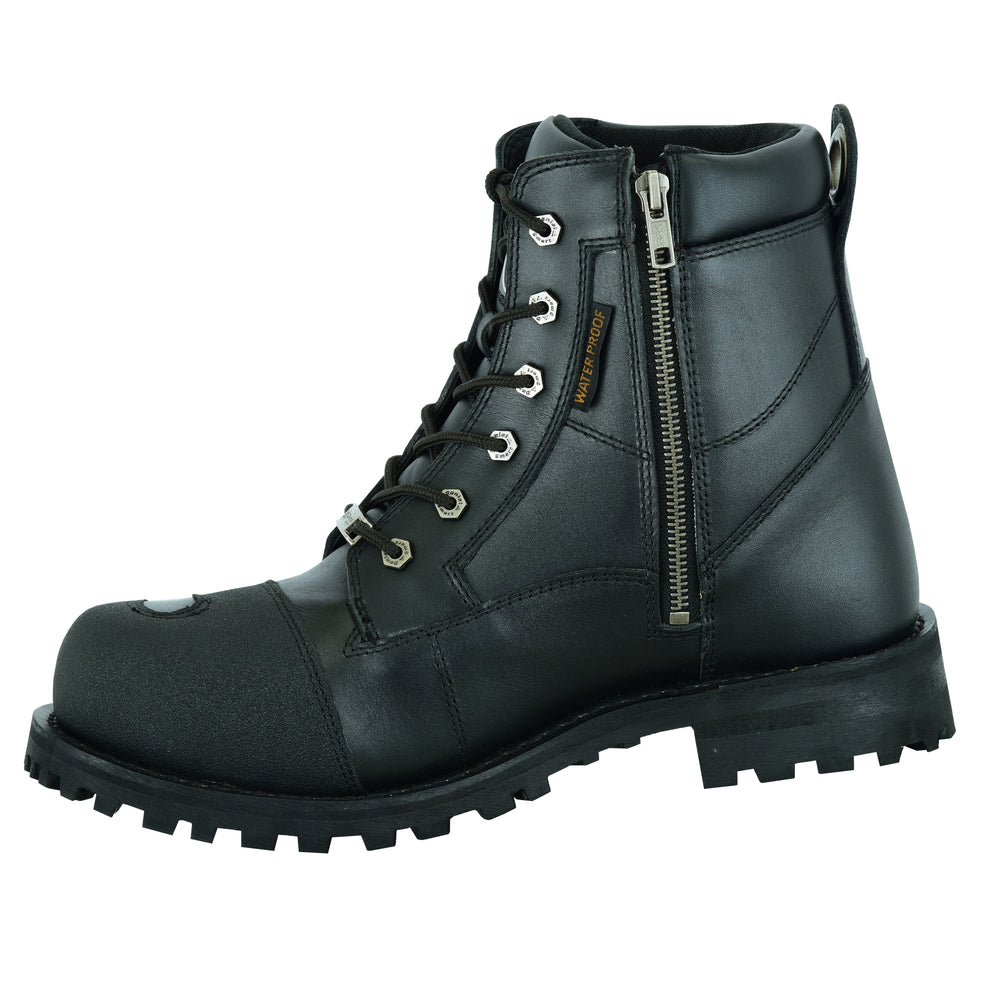 Voltus - Men's Leather Motorcycle Boots-Mens Motorcycle Boots-Daniel Smart Mfg - Retail