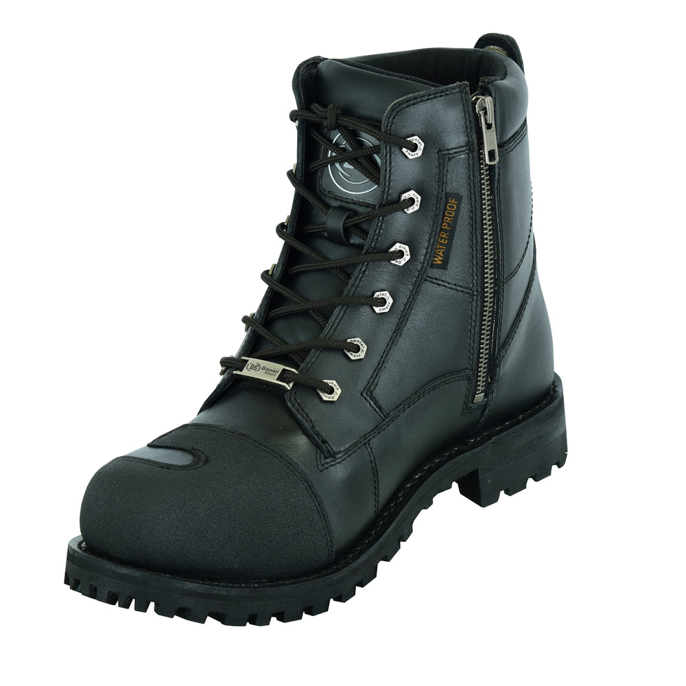 Voltus - Men's Leather Motorcycle Boots-Mens Motorcycle Boots-Daniel Smart Mfg - Retail