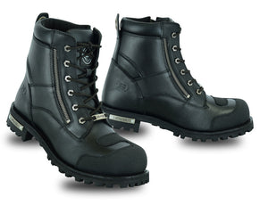 Voltus - Men's Leather Motorcycle Boots-Mens Motorcycle Boots-Daniel Smart Mfg - Retail