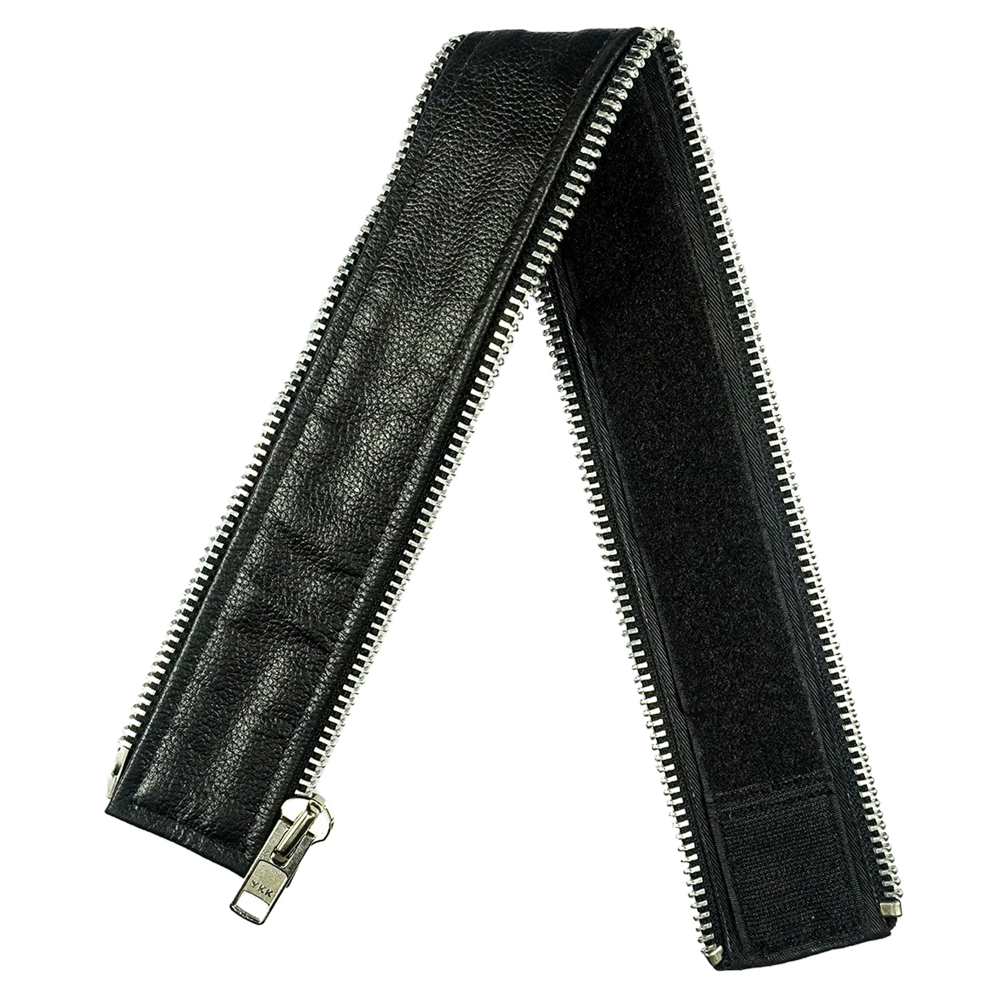 VXP501 Men's Black Universal Vest Expander Panel with Silver Aluminum Zip-vest expanders-Daniel Smart Mfg - Retail