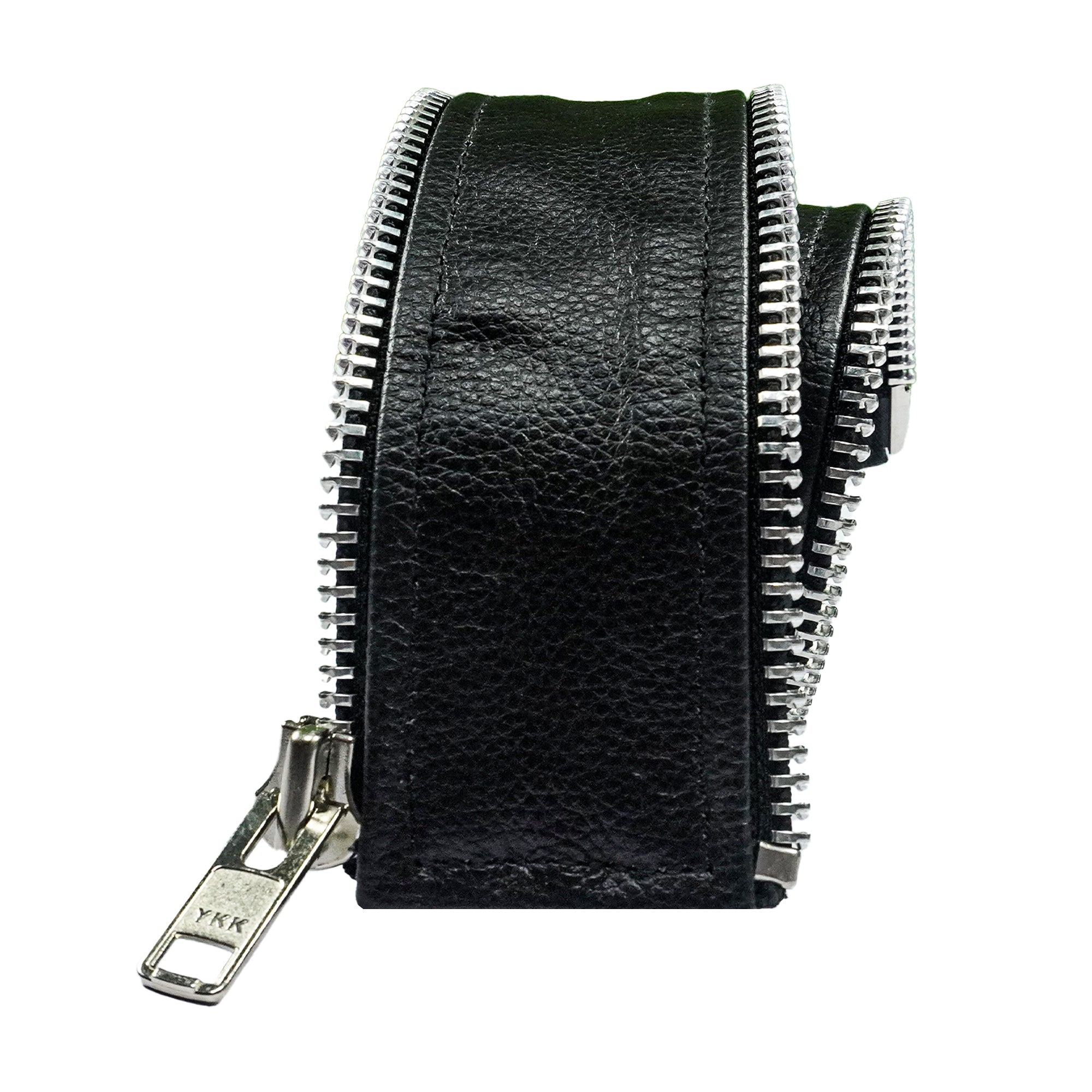 VXP501 Men's Black Universal Vest Expander Panel with Silver Aluminum Zip-vest expanders-Daniel Smart Mfg - Retail