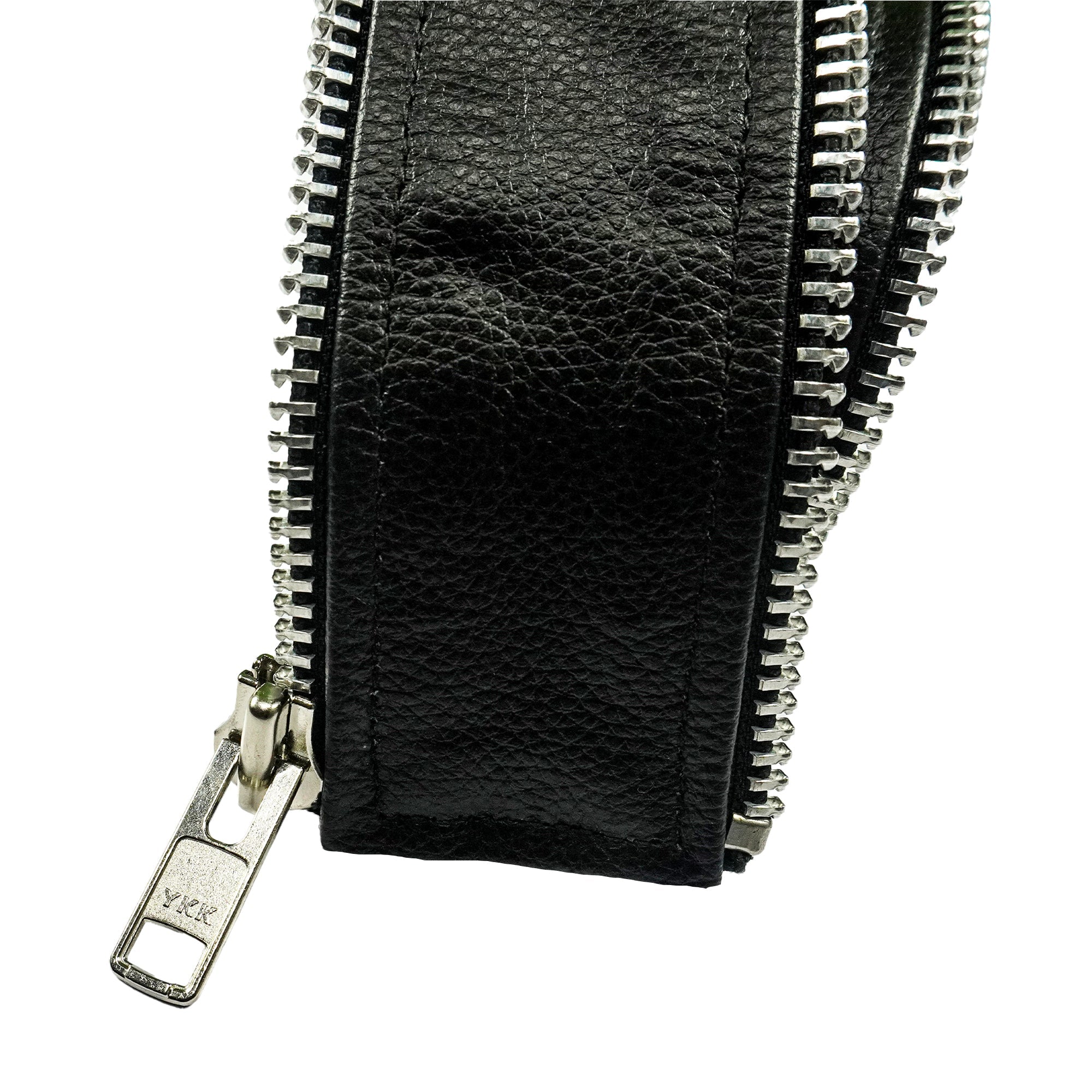 VXP501 Men's Black Universal Vest Expander Panel with Silver Aluminum Zip-vest expanders-Daniel Smart Mfg - Retail