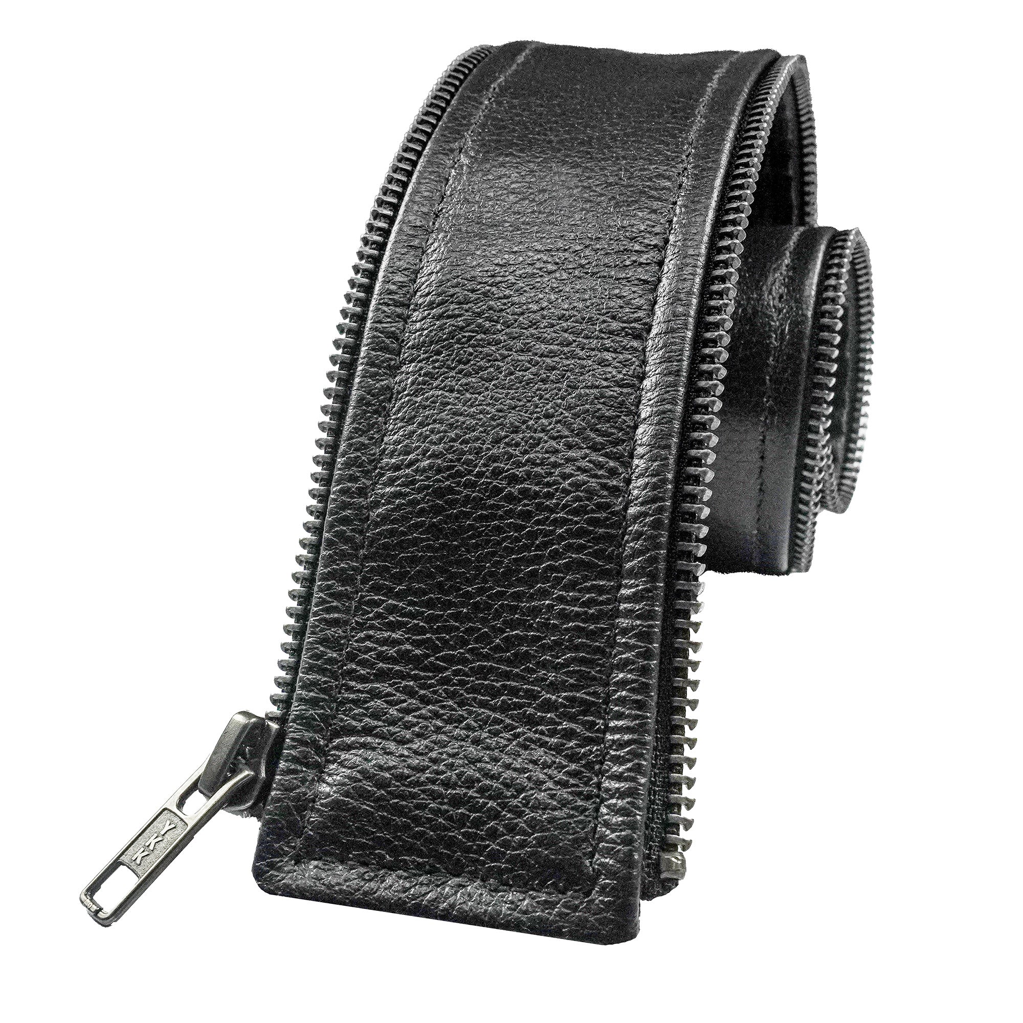 VXP503 Men's Black Universal Vest Expander Panel with Gun Metal Zip # 5-vest expanders-Daniel Smart Mfg - Retail
