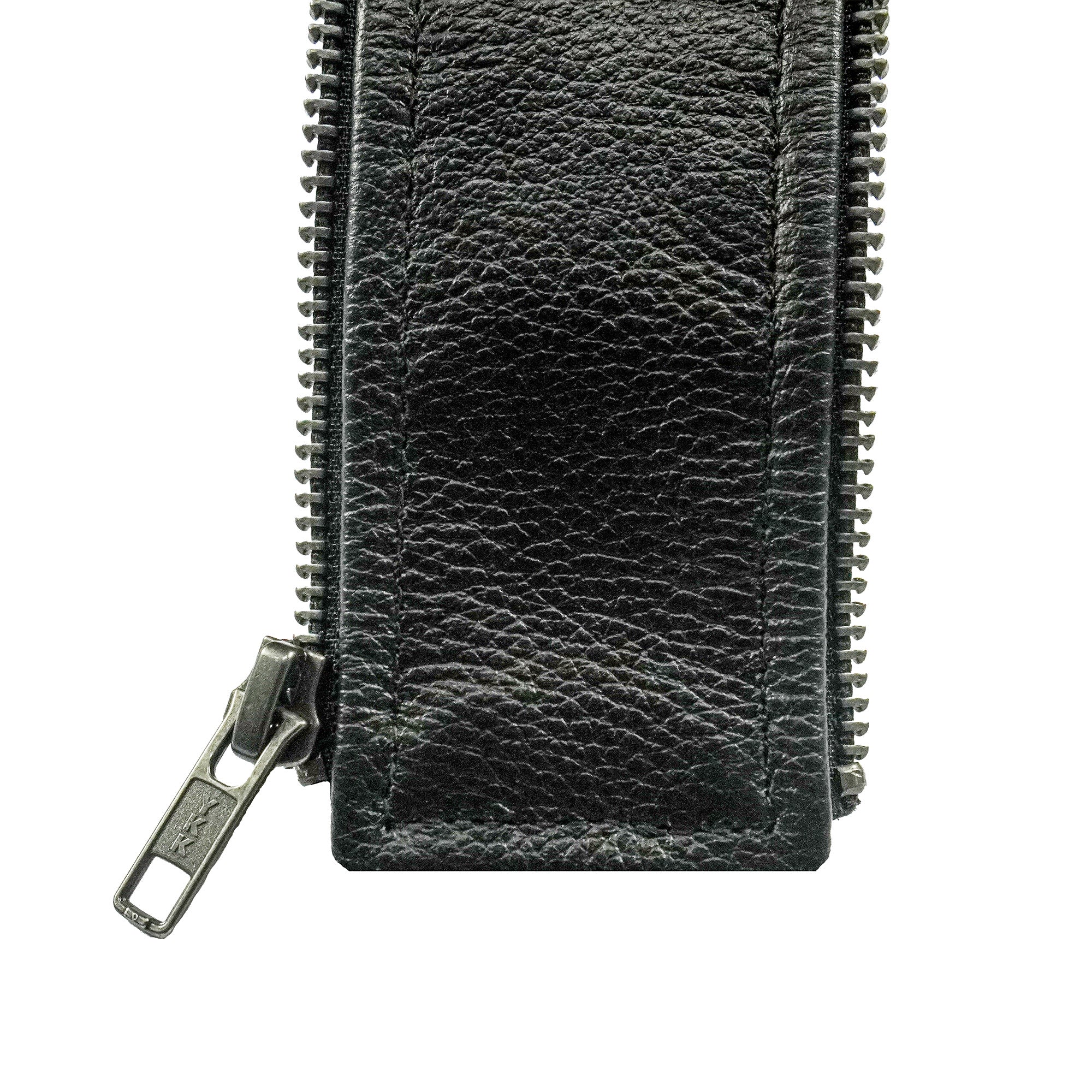 VXP503 Men's Black Universal Vest Expander Panel with Gun Metal Zip # 5-vest expanders-Daniel Smart Mfg - Retail