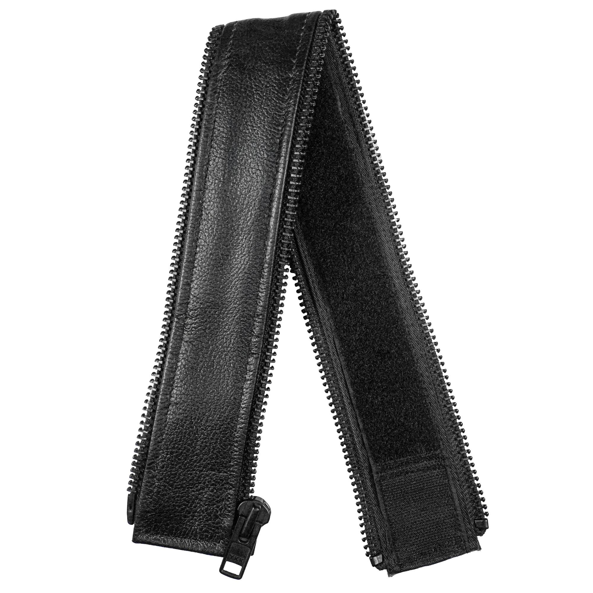 VXP505 Men's Black Universal Vest Expander Panel with Black Oxides Zip-vest expanders-Daniel Smart Mfg - Retail