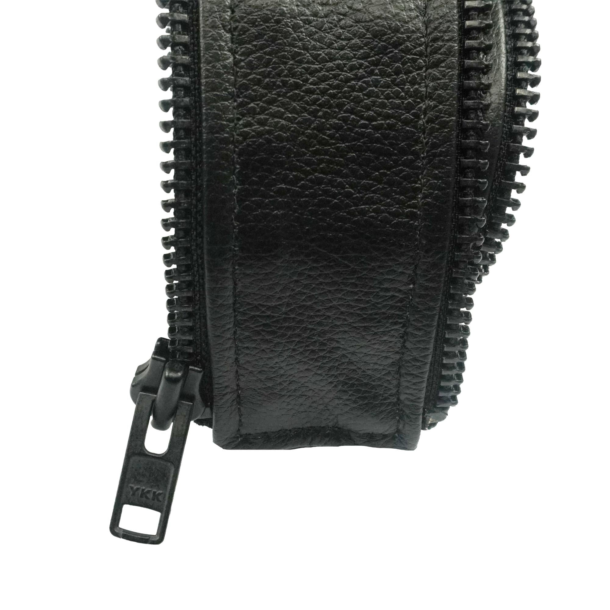 VXP505 Men's Black Universal Vest Expander Panel with Black Oxides Zip-vest expanders-Daniel Smart Mfg - Retail
