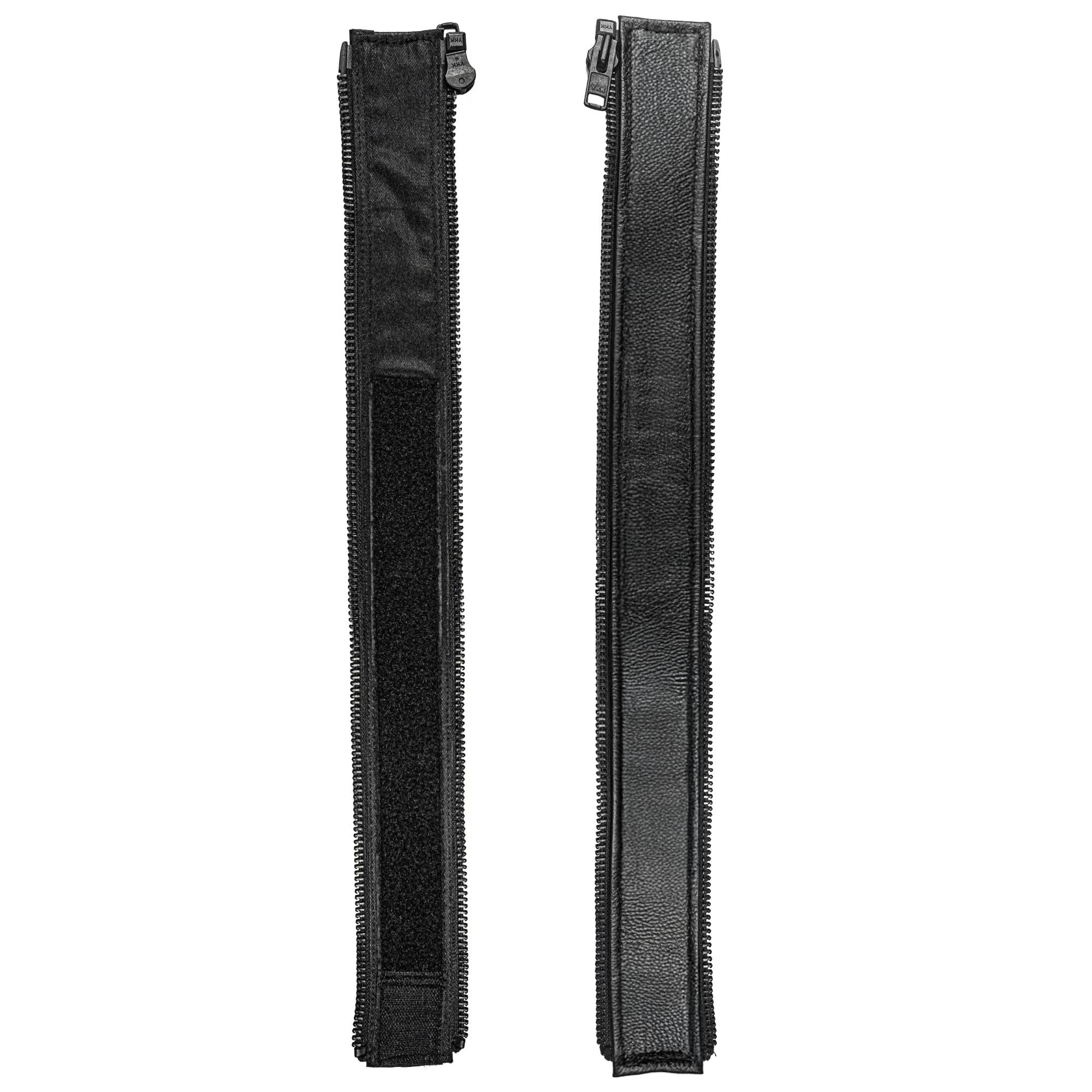VXP505 Men's Black Universal Vest Expander Panel with Black Oxides Zip-vest expanders-Daniel Smart Mfg - Retail