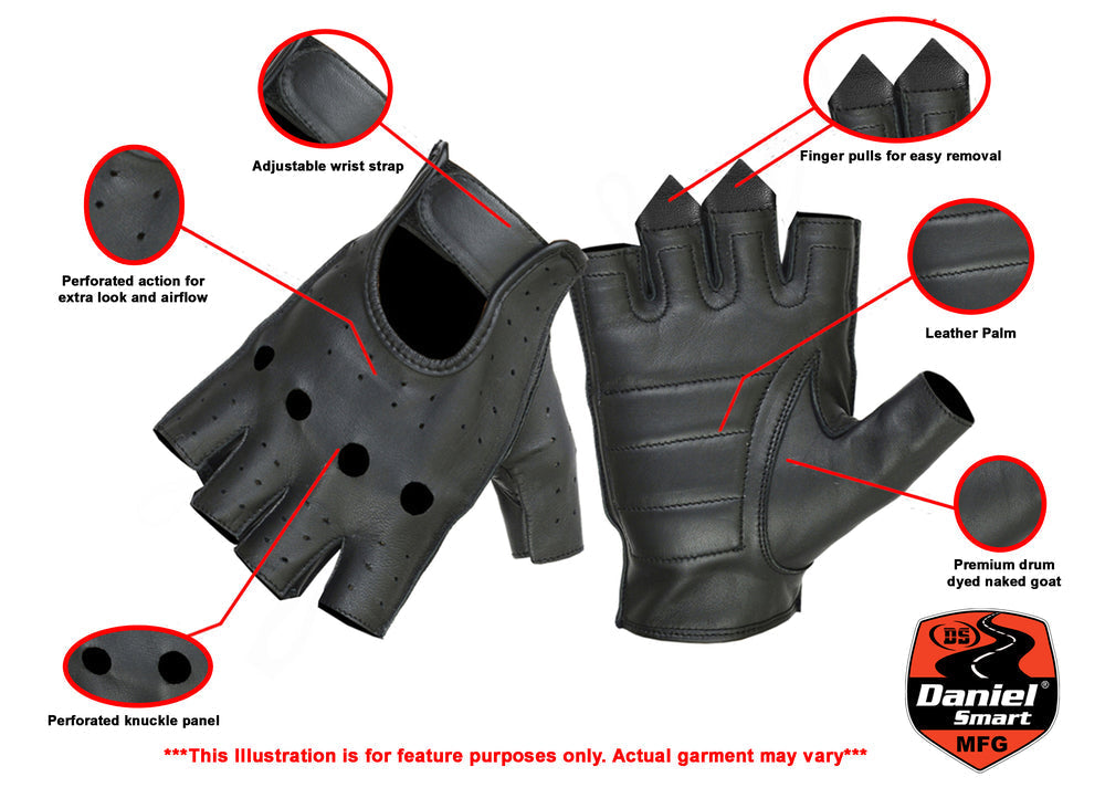 Warpath Grip - Men's Fingerless Gloves-Mens Fingerless Gloves-Daniel Smart Mfg - Retail