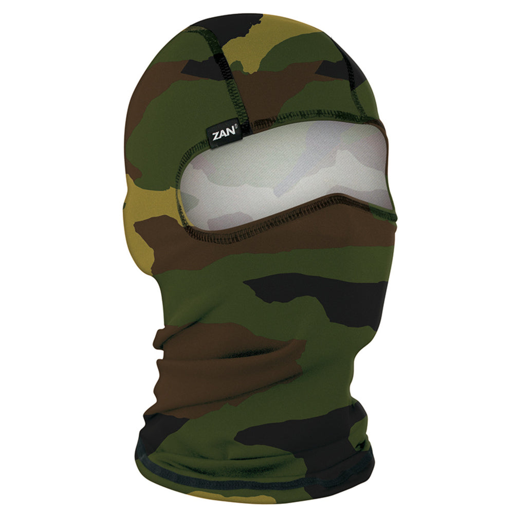 WBP118 Balaclava Polyester- Woodland Camo-Daniel Smart Mfg - Retail