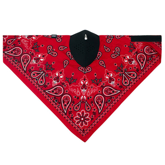 WNEO106 NEODANNA Mask- Cotton/Neoprene- Red Paisley-Daniel Smart Mfg - Retail