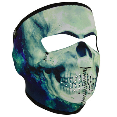 WNFM414 ZAN® Full Mask- Neoprene- Paint Skull-Full Facemasks-Daniel Smart Mfg - Retail