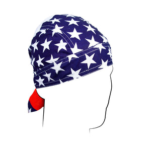 Z120 Flydanna®, Cotton, American Flag-Headwraps-Daniel Smart Mfg - Retail