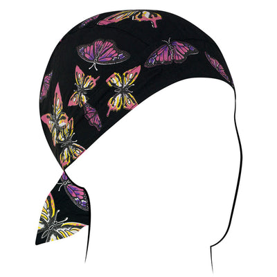 Z336 Flydanna®, Cotton, Mixed Butterflies-Headwraps-Daniel Smart Mfg - Retail
