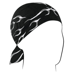 Z353 Flydanna®, Cotton, Black Tank Flame-Headwraps-Daniel Smart Mfg - Retail