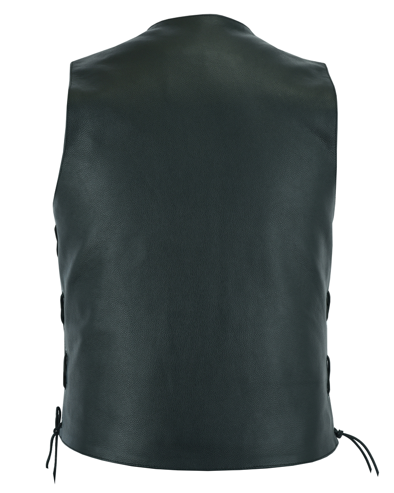 DS100 Men's Ten Pocket Utility Vest | Men's Leather Vests