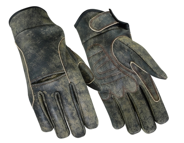 DS42B Premium Antique Brown Cruiser Glove | Men's Lightweight Gloves