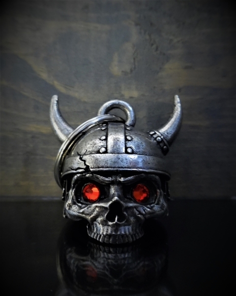BB-78 Viking Helmet Skull Diamond Bell | Bravo Bells
