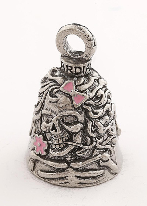 GB Lady Skull W Guardian Bell® GB Lady Skull W/Pink | Guardian Bells
