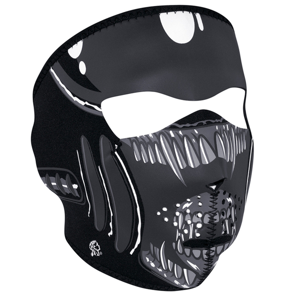 WNFM039 ZAN® Full Mask- Neoprene- Alien | Full Facemasks
